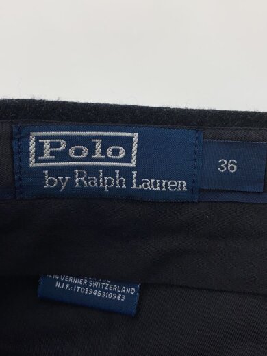 商品画像：スラックスパンツ/36/ウール/BLK/無地/IT03945310963 4