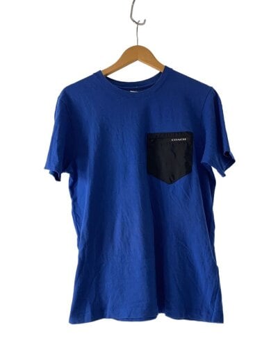商品画像：Tシャツ/S/コットン/BLU/89749 1