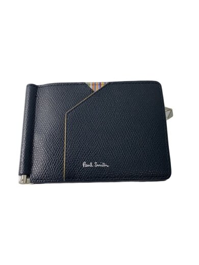 商品画像：2つ折り財布/レザー/BLK/メンズ/JXC5A9// 1