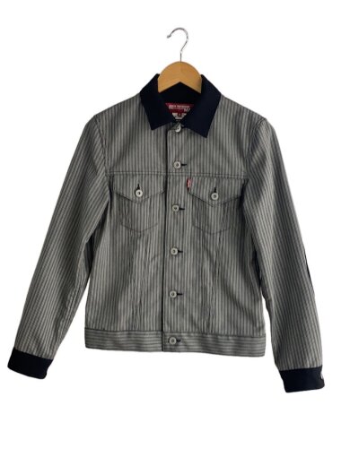 商品画像：15AW/ジャケット/XS/ウール/GRY/ストライプ/WP-J201// 1