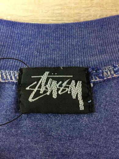 画像：STUSSYTシャツ/--/コットン/BLU/OLD STUSSY/SHADOWMAN3