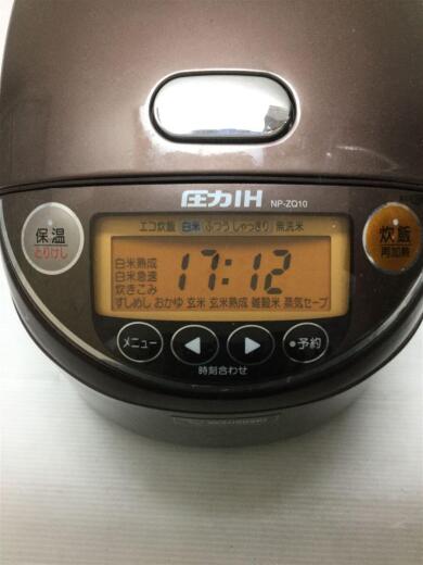 画像：ZOJIRUSHIジャー炊飯器/NP-ZQ102