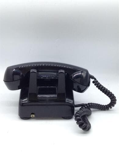 画像：その他ブランド日本電信電話公社/インテリア雑貨/BLK/600-A2/黒電話機6