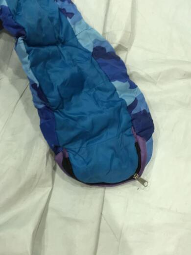 画像：DOPPELGANGERドッペルギャンガー/ヒューマノイドスリーピングバッグ/シュラフ/青/人型/防寒2