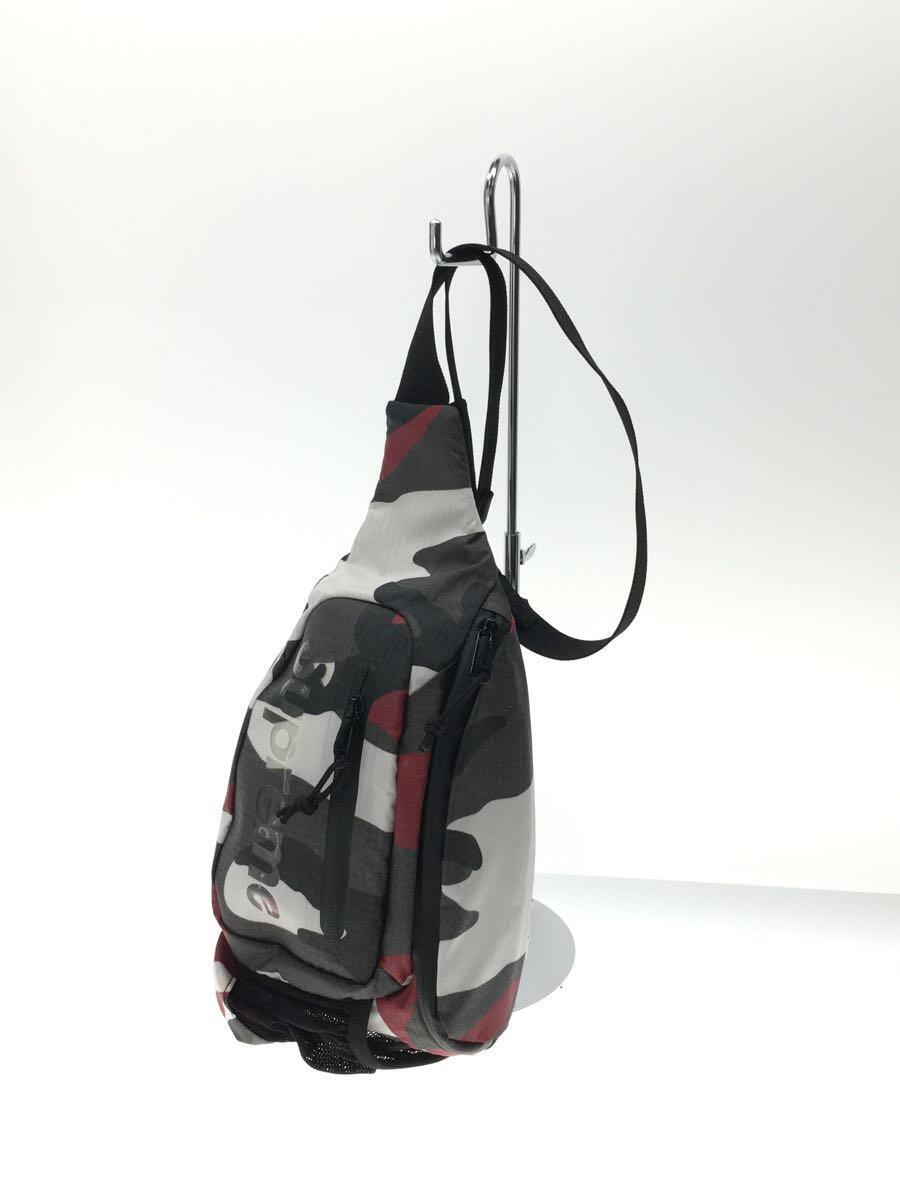 Supreme(シュプリーム) / SUPREME SLING BAG SS21 RED CAMO/ショルダーバッグ/ナイロン/RED/カモ