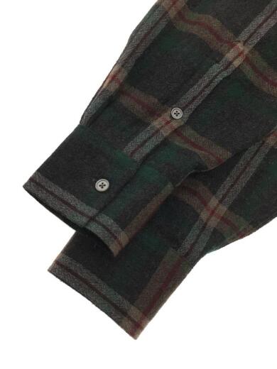 画像：OUR LEGACY22AW/BORROWED BD SHIRT/長袖シャツ/48/ウール/マルチカラー/チェック6