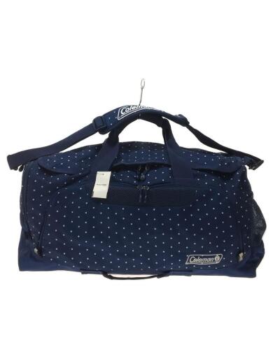 画像：Colemanボストンバッグ/ナイロン/NVY/ドット1