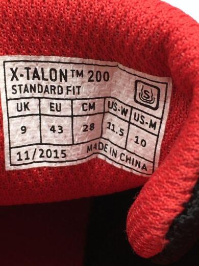 画像：inov-8X-TALON 200/ローカットスニーカー/28cm/BLK5