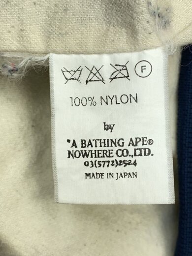 画像：A BATHING APEジャケット/M/ナイロン/NVY4
