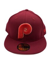 59FIFTY/Monocamo/フィラデルフィア・フィリーズ/キャップ/7 3/8/コットン/RED