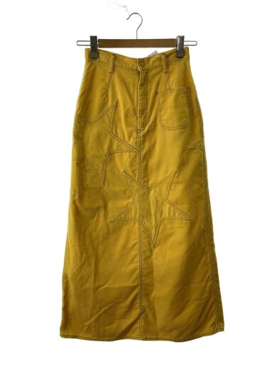 商品画像：ロングスカート/FREE/コットン/YLW/2AK-1010 1