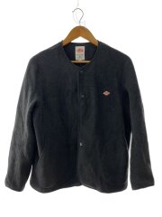 FLEECE COLLARLESS JACKET/フリースジャケット/38/GRY/JD-8911