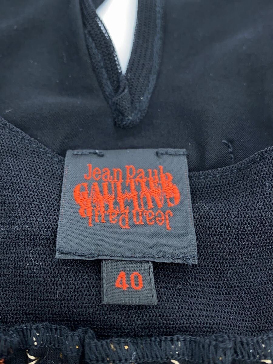 Jean Paul Gaultier / 長袖カットソー/40/コットン/BLK/461008 570-5.CKK.YA.