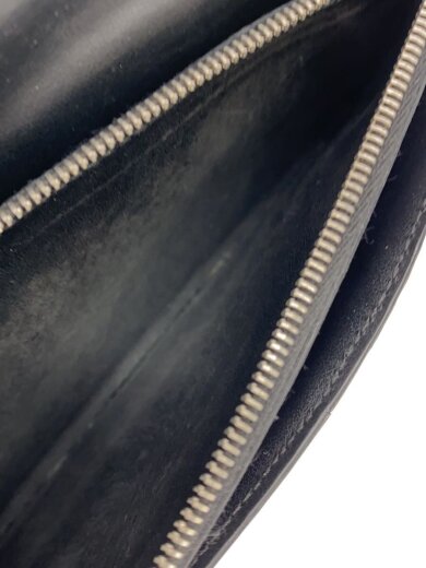 商品画像：Vertical Wallet/長財布/レザー/BLK/ロゴ擦れ 5