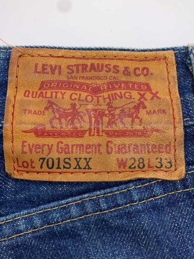 商品画像：90s/701SXX/日本製/シンチバック/赤耳/ボタンフライ/28/デニム/IDG 4