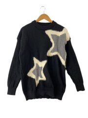 U：UME/ニット・セーター(厚手)/XL/ポリエステル/BLK