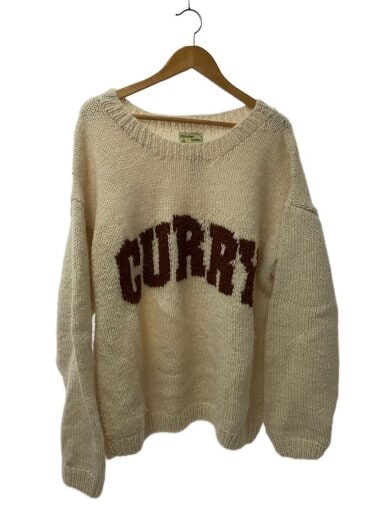 商品画像：Crew Neck Knit-Curry/ニット・セーター(厚手)/FREE/ウール/CRM 1