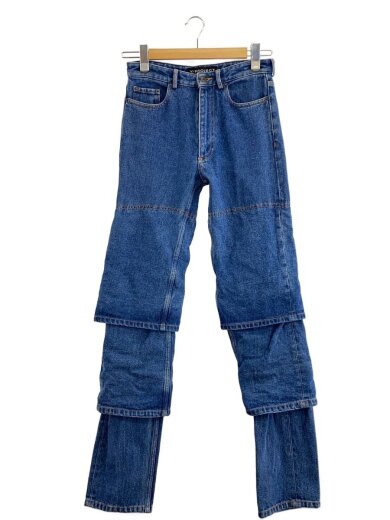 商品画像：レイヤードデニムパンツ/XXS/デニム/IDG 1