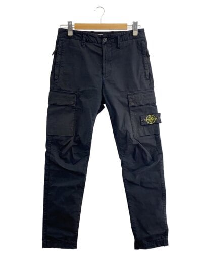 商品画像：ストレッチコットン ガーメントダイカーゴパンツ/28/コットン/BLK/791532710 1