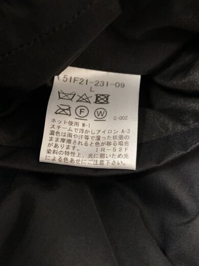 商品画像：ダウンジャケット/L/ポリエステル/BLK/51F21-231-09/フード欠品 5