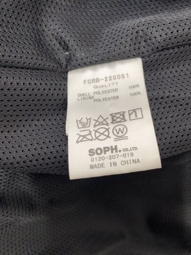 商品画像：LOGO APPLIQUE STAND COLLAR Jジャケット/M/ポリエステル/BLK/FCRB-220051 4