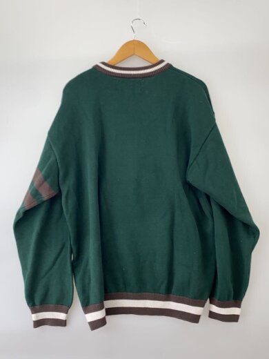 商品画像：LS ニット/XXL/アクリル/GRN/783-2240003 2
