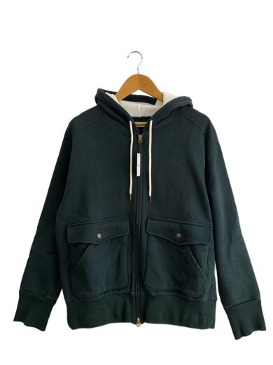 商品画像：FAMILIAR HOODIE/TALONジップ/ジップパーカー/M/コットン/GRN/S23SS-SW01// 1
