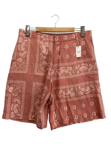 商品画像：ペイズリー柄シルクハーフパンツ/52/シルク/PNK/013C121B5532 1