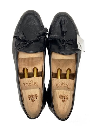 商品画像：タッセルローファー/シボ革/38/BLK/137889 3