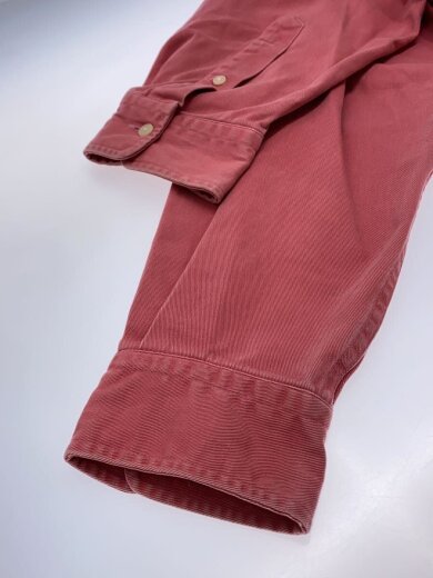 商品画像：長袖シャツ/L/コットン/PNK/無地 4