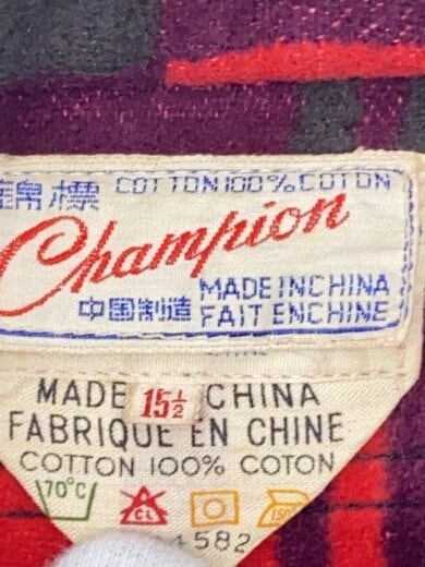 商品画像：長袖シャツ/15/コットン/マルチカラー/チェック 3