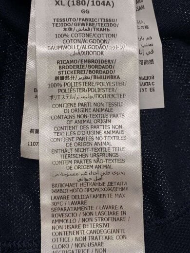 商品画像：×adidas/Cotton Piquet Polo/コットンピケポロ/XL/コットン/NVY 5