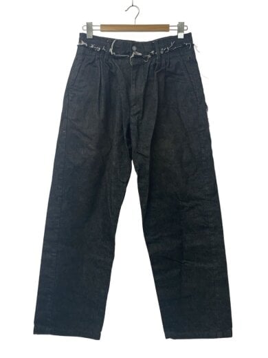 商品画像：CIRCUIT WIDE DENIM TROUSERS/リメイク/1/デニム/BLK/M22W-TPT01// 1