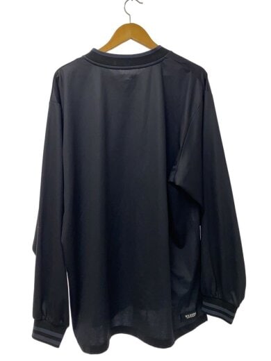 商品画像：23AW/×F.C.R.B/OVERSIZED GAME SHIRT/XL/BLK/袖ホツレあり 2