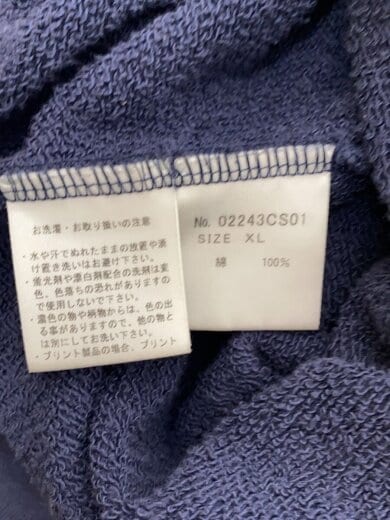 商品画像：UNLIMITED FUN/スウェット/XL/コットン/NVY/02243CS01 4