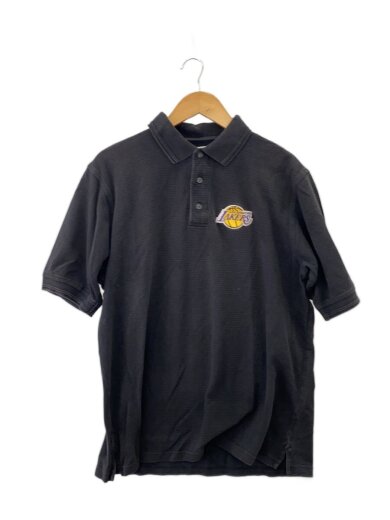 商品画像：90s/Lee SPORT/LAKERS/NBA/ポロシャツ/M/コットン/BLK// 1