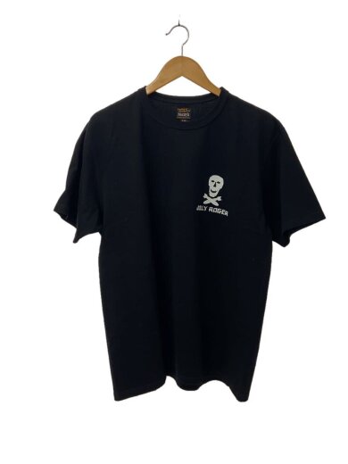 商品画像：MILITARY TEE/JOLLY ROGER.BEST DAMN GROUP Tシャツ/42/コットン/NVY 1