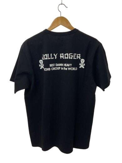 商品画像：MILITARY TEE/JOLLY ROGER.BEST DAMN GROUP Tシャツ/42/コットン/NVY 2