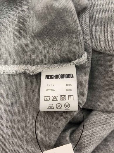 商品画像：NH TEE LS 長袖Tシャツ/L/コットン/GRY 4