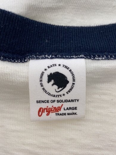 商品画像：TRIM　L/S TEE長袖Tシャツ/L/コットン/WHT/24RTC-0303 3