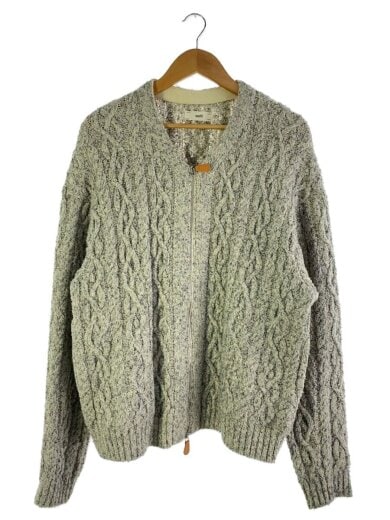 画像：unfilジップアップカーディガン/4/コットン/WOFL-UU016//1