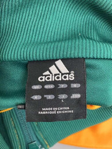 画像：adidasジャージ/M/ポリエステル/ORN/無地/jd10363
