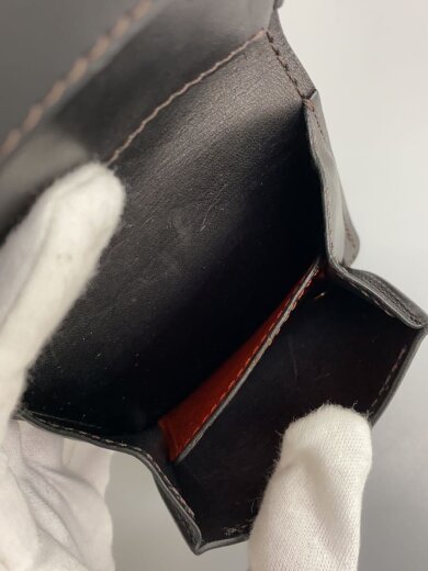 商品画像：2つ折り財布/レザー/BLK/メンズ// 5