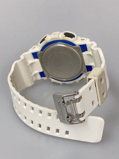 商品画像：クォーツ腕時計・G-SHOCK/デジアナ/ラバー/WHT/WHT 4