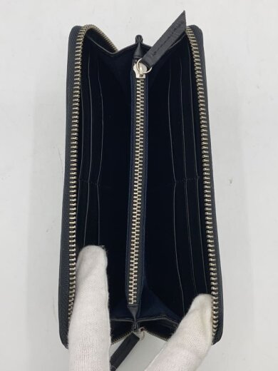 商品画像：長財布/レザー/BLK/メンズ 4