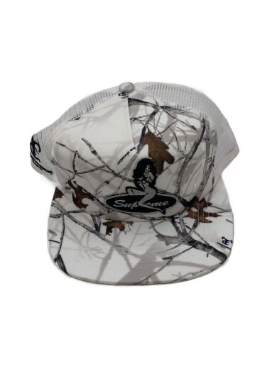 商品画像：メッシュキャップ/--/ポリエステル/WHT/メンズ/25/pinupback5-panel 1