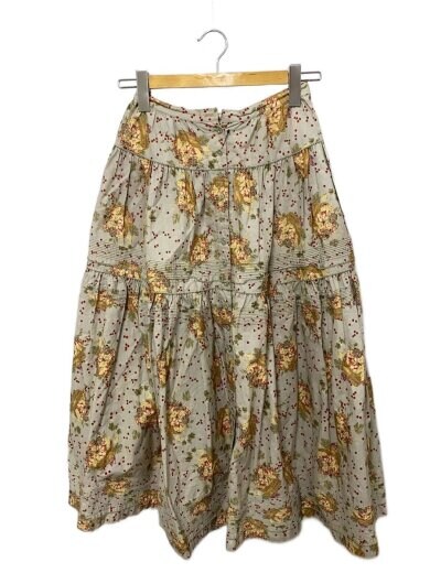 商品画像：ロングスカート/--/コットン/BLU/総柄/K54FS02 1