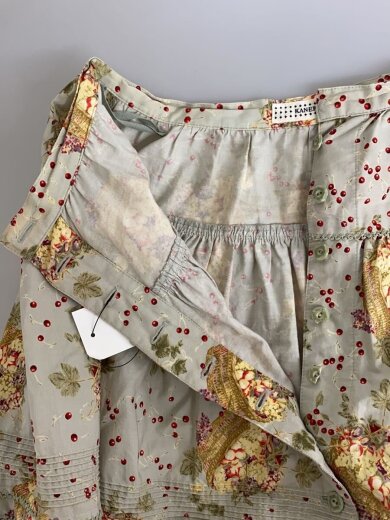 商品画像：ロングスカート/--/コットン/BLU/総柄/K54FS02 3