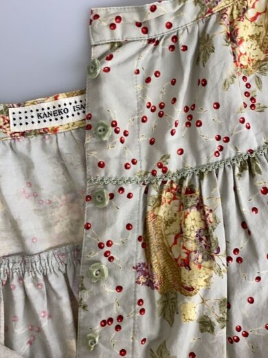 商品画像：ロングスカート/--/コットン/BLU/総柄/K54FS02 6