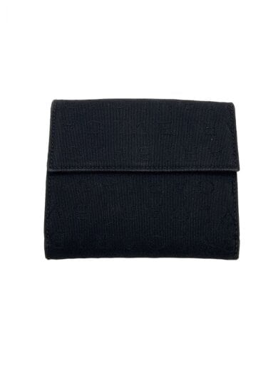 商品画像：2つ折り財布/レザー/BLK/メンズ 2